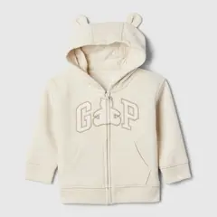 GAP - Saco para Bebé niña con Logo Con capucha Manga larga de Algodón