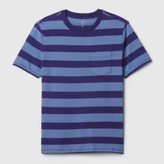 GAP - Camiseta Niño de Rayas Manga corta Algodón