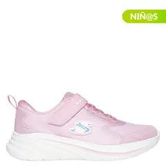 SKECHERS - Tenis moda Wave 92 Niña con Velcro