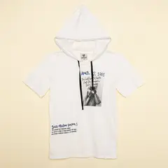 FEDERATION - Camiseta Niño Con capucha Manga corta Algodón