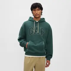 GAP - Hoodie Hombre con Logo de Algodón