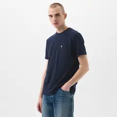 GAP - Camiseta Hombre Manga corta Slim fit de Algodón