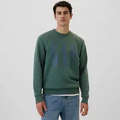 GAP - Buzo Hombre con Logo de Algodón