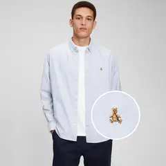 GAP - Camisa Hombre Manga larga Oversize