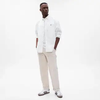 GAP - Camisa Hombre Manga larga Oversize