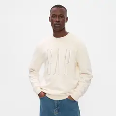GAP - Buzo Hombre con Logo de Algodón