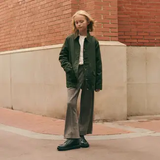 MANGO - Pantalón Niña Cintura elásticada