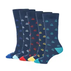 BENETTON - Pack Medias Hombre Largo Pack de 5