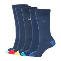 BENETTON - Pack Medias Hombre Largo Pack de 5