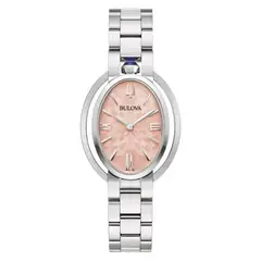 BULOVA - Relojes Mujer RUBAIY LW BR 2H SA. Relojes Acero inoxidable Plateado 96L331