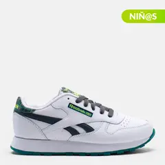 REEBOK - Tenis moda Classic Leather Niño