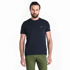 NAUTICA - Camiseta Hombre Manga corta de Algodón