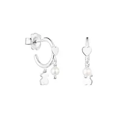 TOUS - Pendientes Cool Joy de plata y perlas