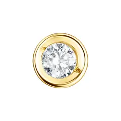 TOUS - Piercing de oreja Basics de oro y diamante
