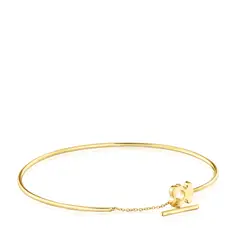 TOUS - Pulsera Esclava De Oro Y Oso I-Bear