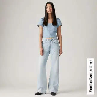 LEVIS - Jean Baggy Mujer Tiro medio