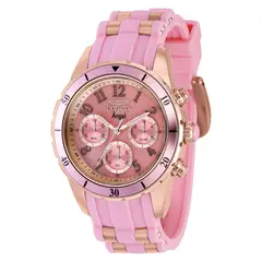 TECHNOMARINE - Reloj Mujer Angel. Reloj Silicona Rosado
