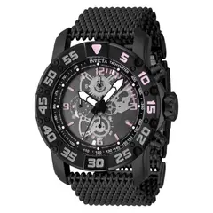 INVICTA - Reloj para Hombre Racing . Reloj Análogo Acero inoxidable Negro