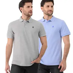 NEWPORT - Camiseta Polo Manga Corta Hombre Pack de 2