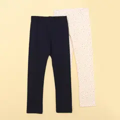 YAMP - Leggings Niña Pack de 2 unidades Algodón