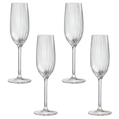 ROYAL LEERDAM - Setx4 Copas Champagne Plisse 7Oz