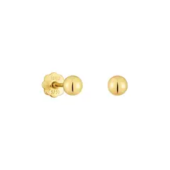 TOUS - Aretes de oro 4 mm Basics