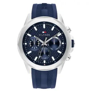 TOMMY HILFIGER - Reloj Hombre 1710649 . Reloj Silicona Azul
