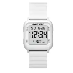 SKECHERS - Reloj Mujer Slip-Ins Beckworth. Reloj Poliuretano Blanco SR6313