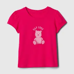 GAP - Camiseta Niña con Estampado Manga corta Algodón