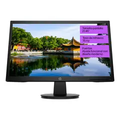 HP - Monitor V22v G5 | 21.45 Pulgadas FHD | Tasa de refresco 75 Hz | 65P56AA