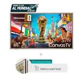 HISENSE - Televisor | | 65 pulgadas | 4K Ultra HD | Canvas QLED | 65S7N