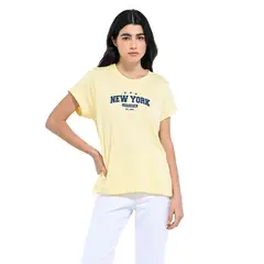 SYBILLA - Camiseta Mujer Manga corta de Algodón