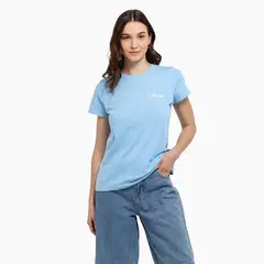 SYBILLA - Camiseta Mujer Manga corta de Algodón
