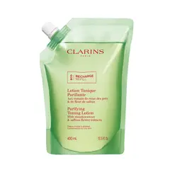 CLARINS - Tónico facial Purifying Toning Face Lotion for Oily Skin Eco-Refill 400ml Para Piel Grasa 400ml