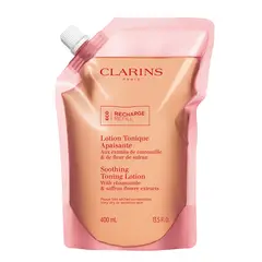 CLARINS - Tónico facial Soothing Toning Face Lotion Eco-Refill Para Piel Sensible 400ml