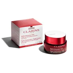 CLARINS - Tratamiento antiedad Noche Super Restorative Night Cream Todo Tipo de Piel 50ml Para Todo tipo de piel 50ml