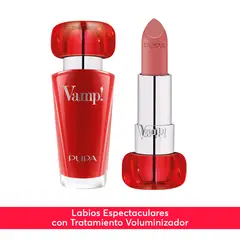 PUPA - Labial Vamp! Luminous Lipstick Rose Nude 3,5 g