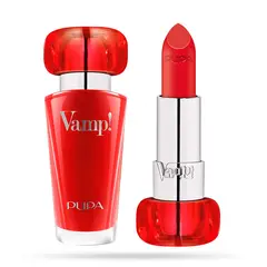 PUPA - Brillo labial Vamp Extreme Colour Iconic Red 3.5 gr