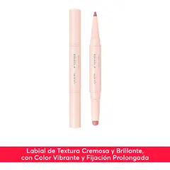 PUPA - Labial Y Lápiz De Labios Vamp! Creamy Duo Cherry Red 0.8 gr
