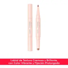 PUPA - Labial Lápiz de Labios Vamp! Creamy Duo Cherry Red 0,8 g y 0,28 g