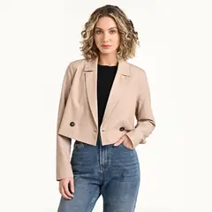 SYBILLA - Blazer Mujer Crop