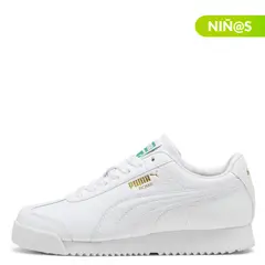 PUMA - Tenis moda Roma 24 Standard Niña