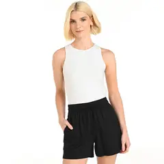 UNIVERSITY CLUB - Short Mujer Tiro alto