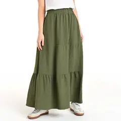 UNIVERSITY CLUB - Falda Maxi Mujer