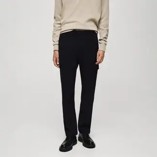 MANGO - Pantalón Cargo Hombre