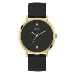 GUESS - Reloj Hombre SUPERNOVA. Reloj Silicona Negro W1264G1