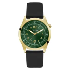 GUESS - Reloj Hombre MAX. Reloj Silicona Negro GW0494G4