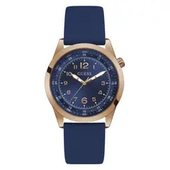 GUESS - Reloj Hombre MAX. Reloj Silicona Azul GW0494G5