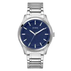 GUESS - Reloj Hombre DEX. Reloj Acero Inoxidable Plateado GW0626G1