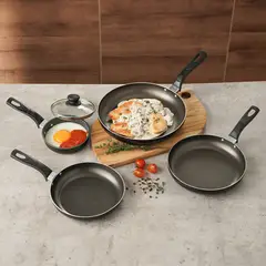 UNIVERSAL - Set de sartenes Sí Aluminio 24 cm